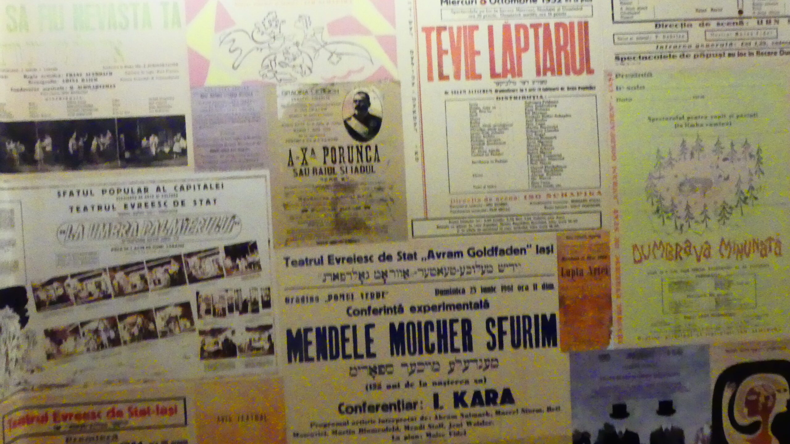 En este momento estás viendo EL MUSEO DEL TEATRO HEBREO DE RUMANIA EN IASI TRATA DE PRESERVAR LA MEMORIA JUDIA EN ESTE PAIS