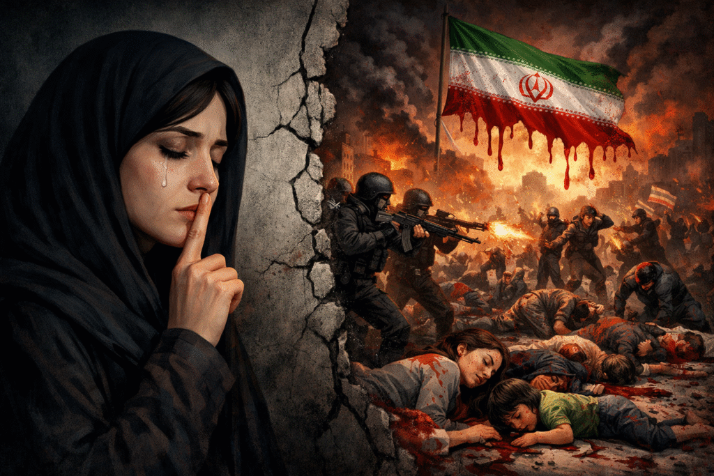 Lee más sobre el artículo EL CINISMO DE LA IZQUIERDA ANTE LA CARNICERIA IRANI